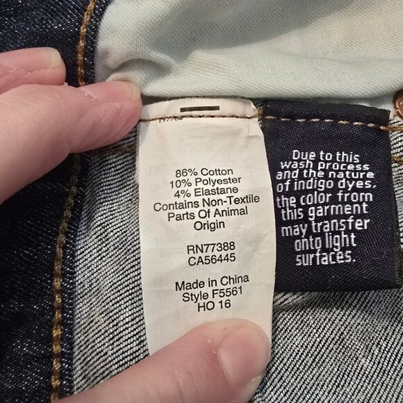 Madewell 9" High Riser Skinny Skinny in Polly Wash Sz 25 - Picture 10 of 11